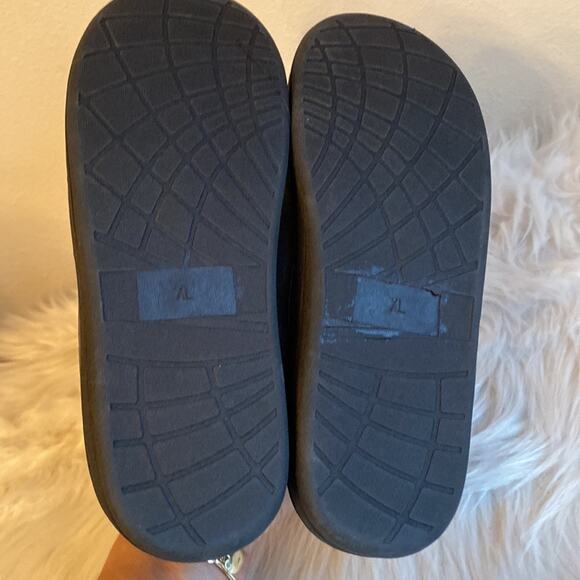 Steve Madden Bdarrenn Flyknit Slippers Grey Slip-On Size XL NIB - Picture 6 of 7